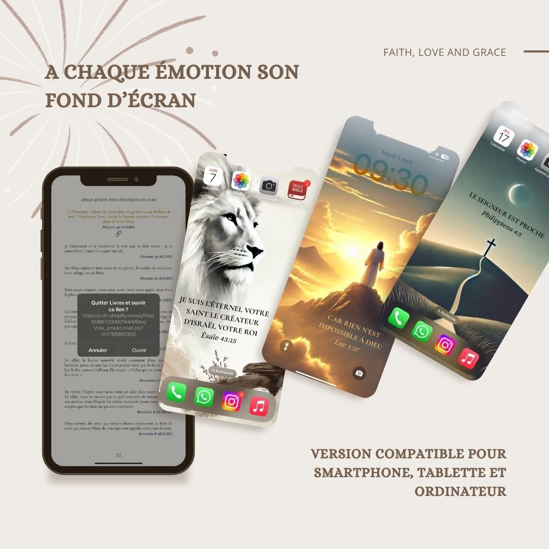 Jésus prend mes émotions en vrac – E - book - Faith, Love and Grace