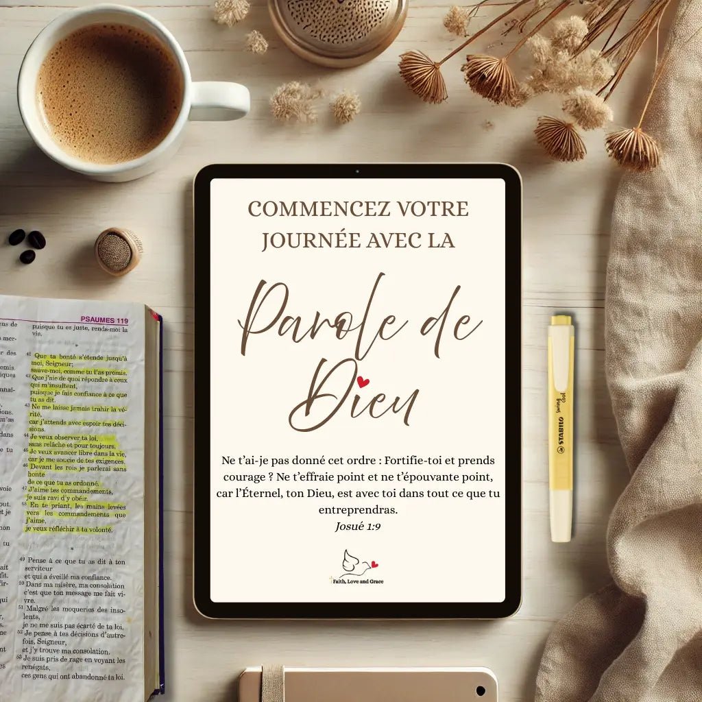 📓 Je lis ma Bible en vrac - Faith, Love and Grace