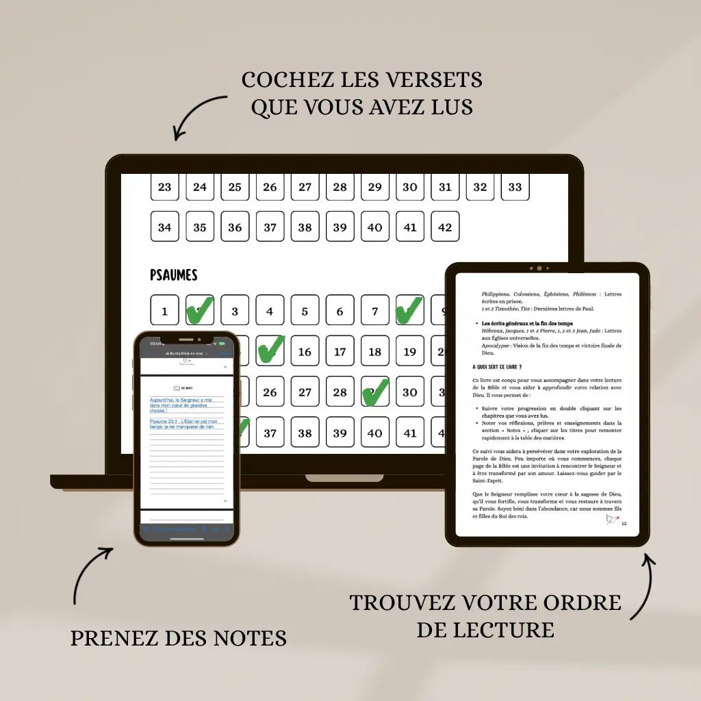 📓 Je lis ma Bible en vrac - Faith, Love and Grace