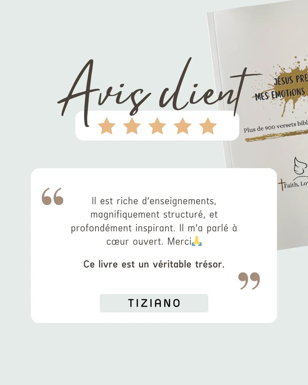 Jésus prend mes émotions en vrac - Faith, Love and Grace