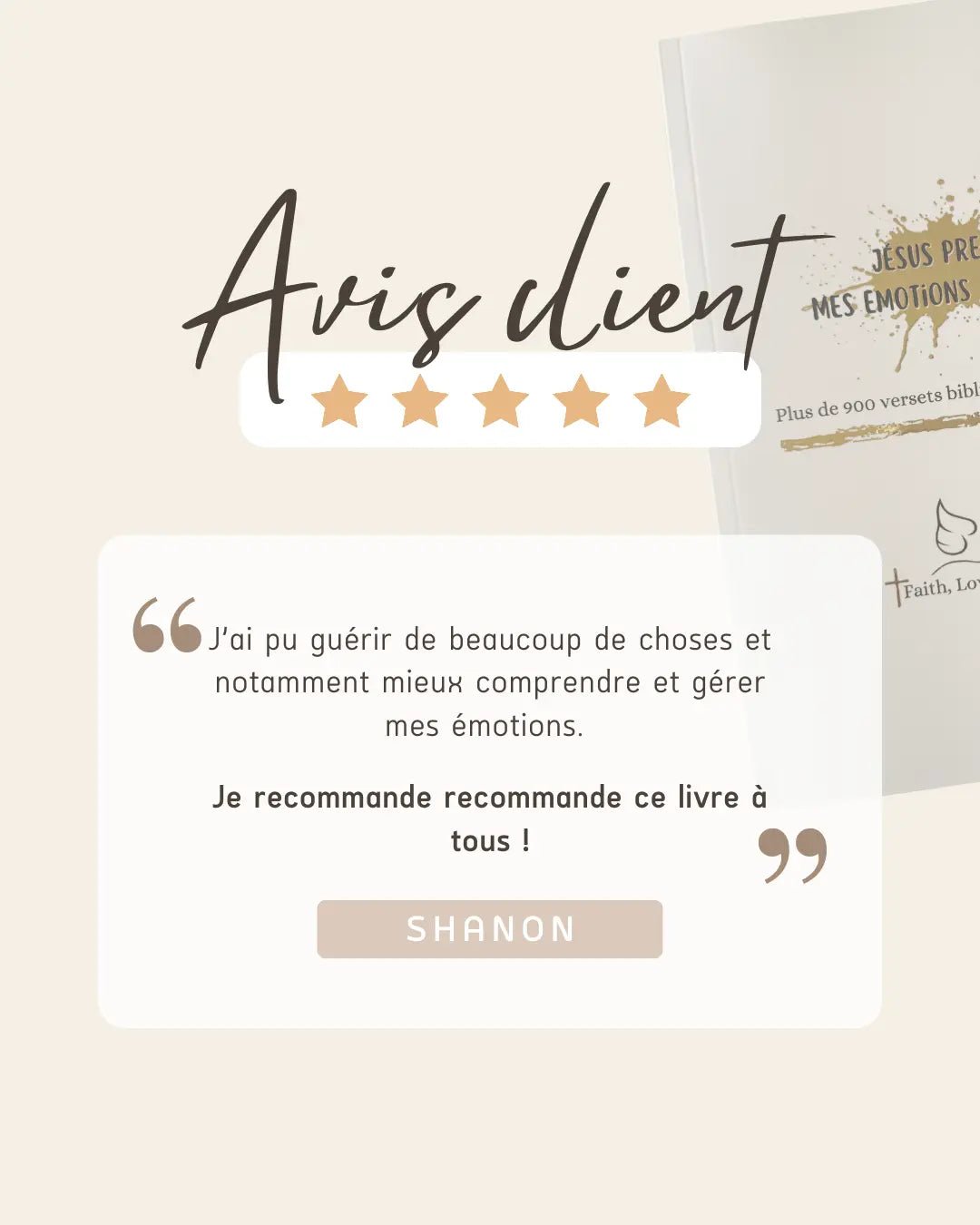 Jésus prend mes émotions en vrac - Faith, Love and Grace