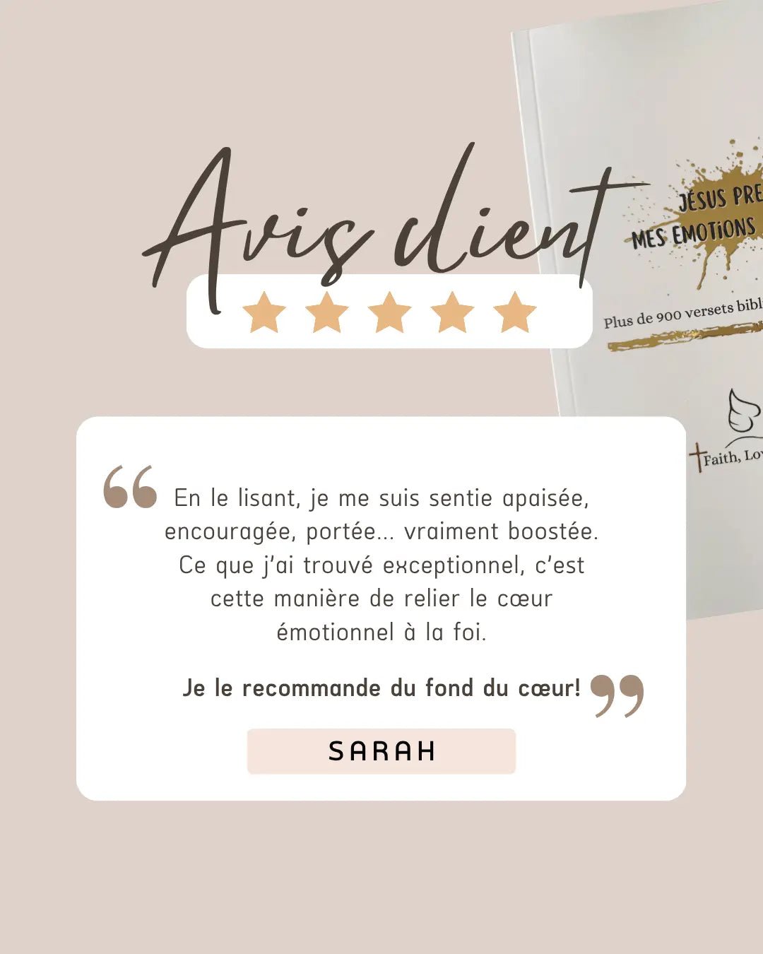 Jésus prend mes émotions en vrac - Faith, Love and Grace