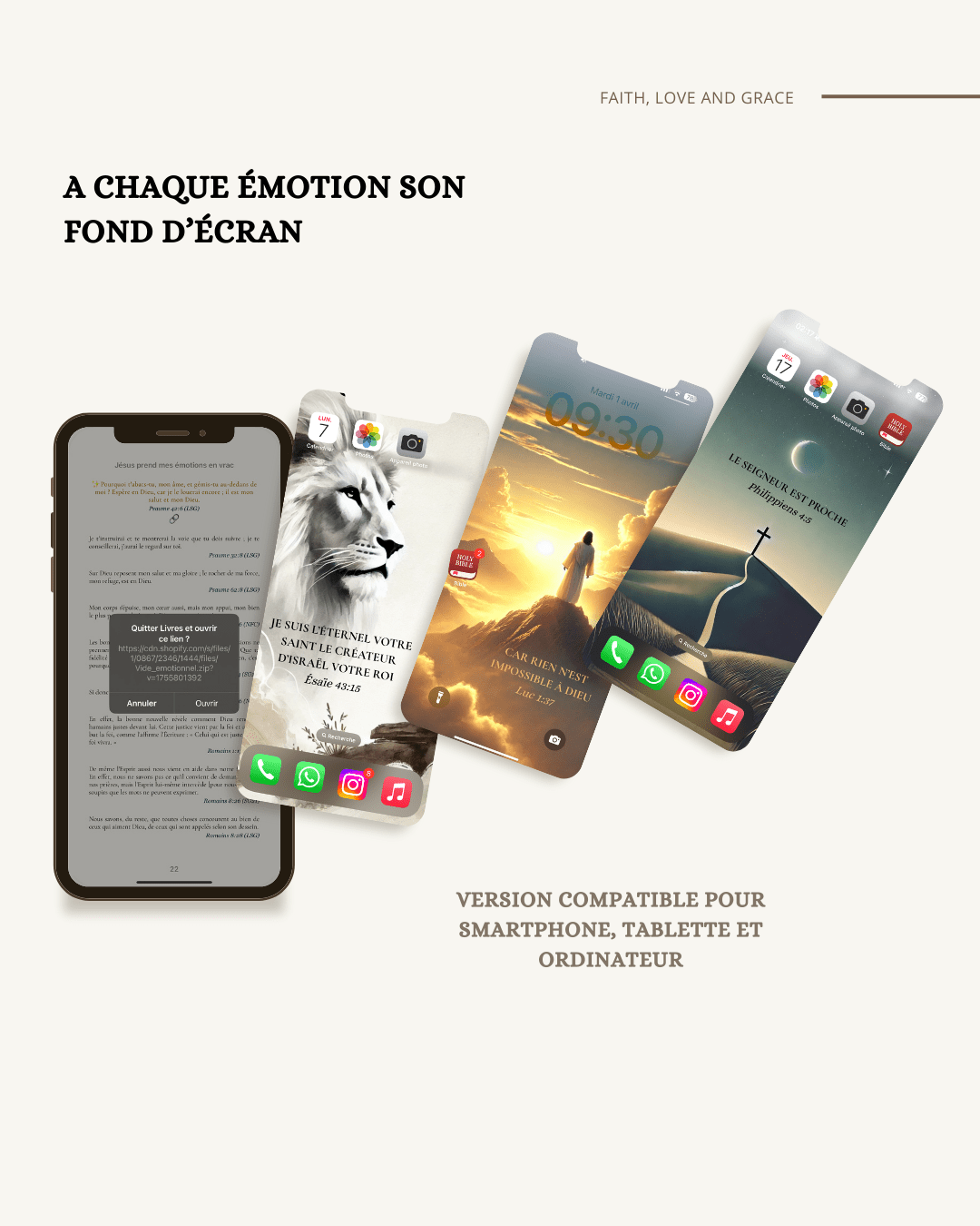 Jésus prend mes émotions en vrac – E - book - Faith, Love and Grace