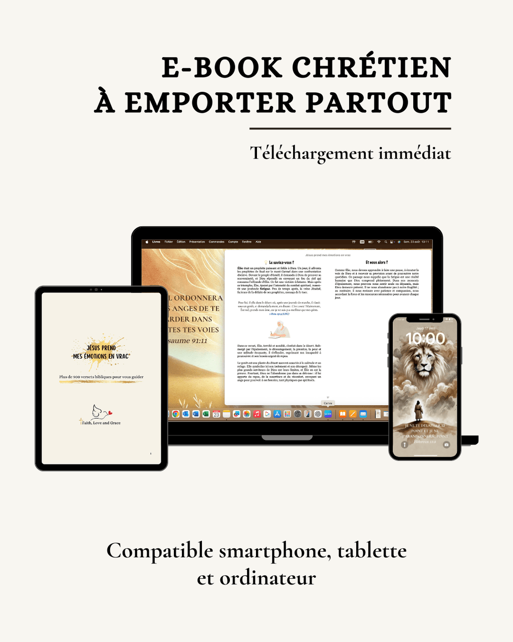 Jésus prend mes émotions en vrac – E - book - Faith, Love and Grace