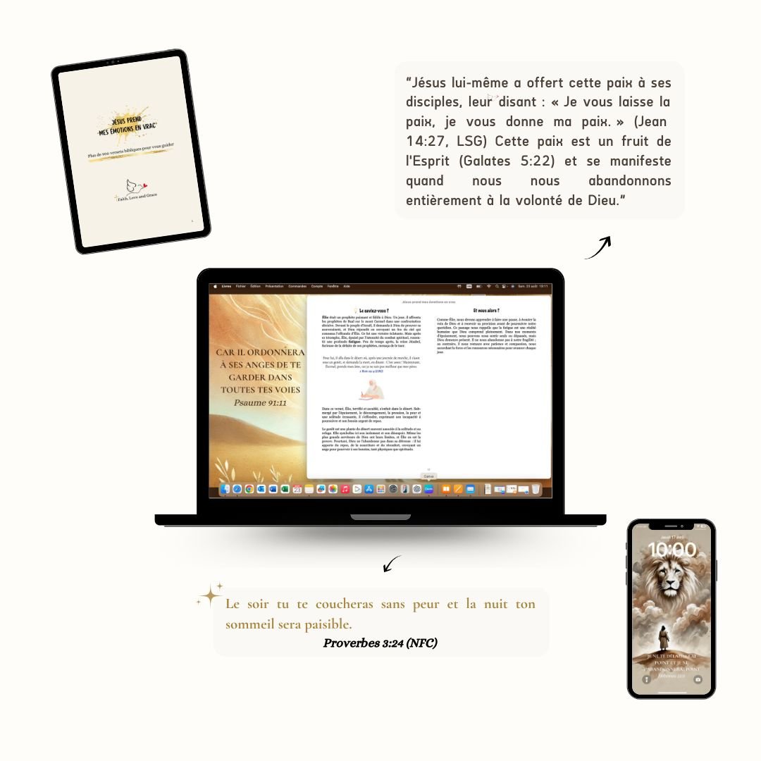 Jésus prend mes émotions en vrac – E - book - Faith, Love and Grace