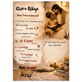 Poster personnalisé enfant – Une lettre de Jésus pour ton enfant 🤍 - Faith, Love and Grace