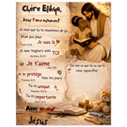 Poster personnalisé enfant – Une lettre de Jésus pour ton enfant 🤍 - Faith, Love and Grace