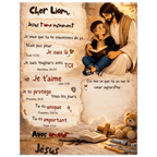 Poster personnalisé enfant – Une lettre de Jésus pour ton enfant 🤍 - Faith, Love and Grace
